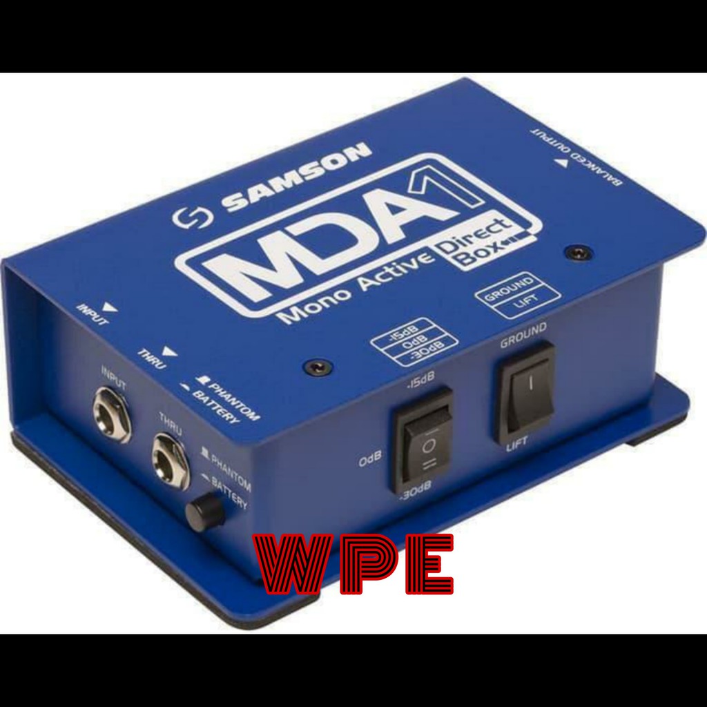 SAMSON MDA1 - Mono Active Direct Box