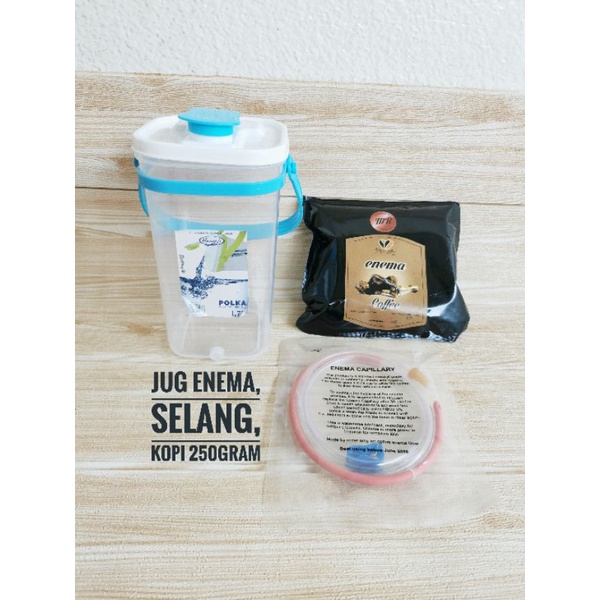 wadah enema kopi plastik jug enema kopi