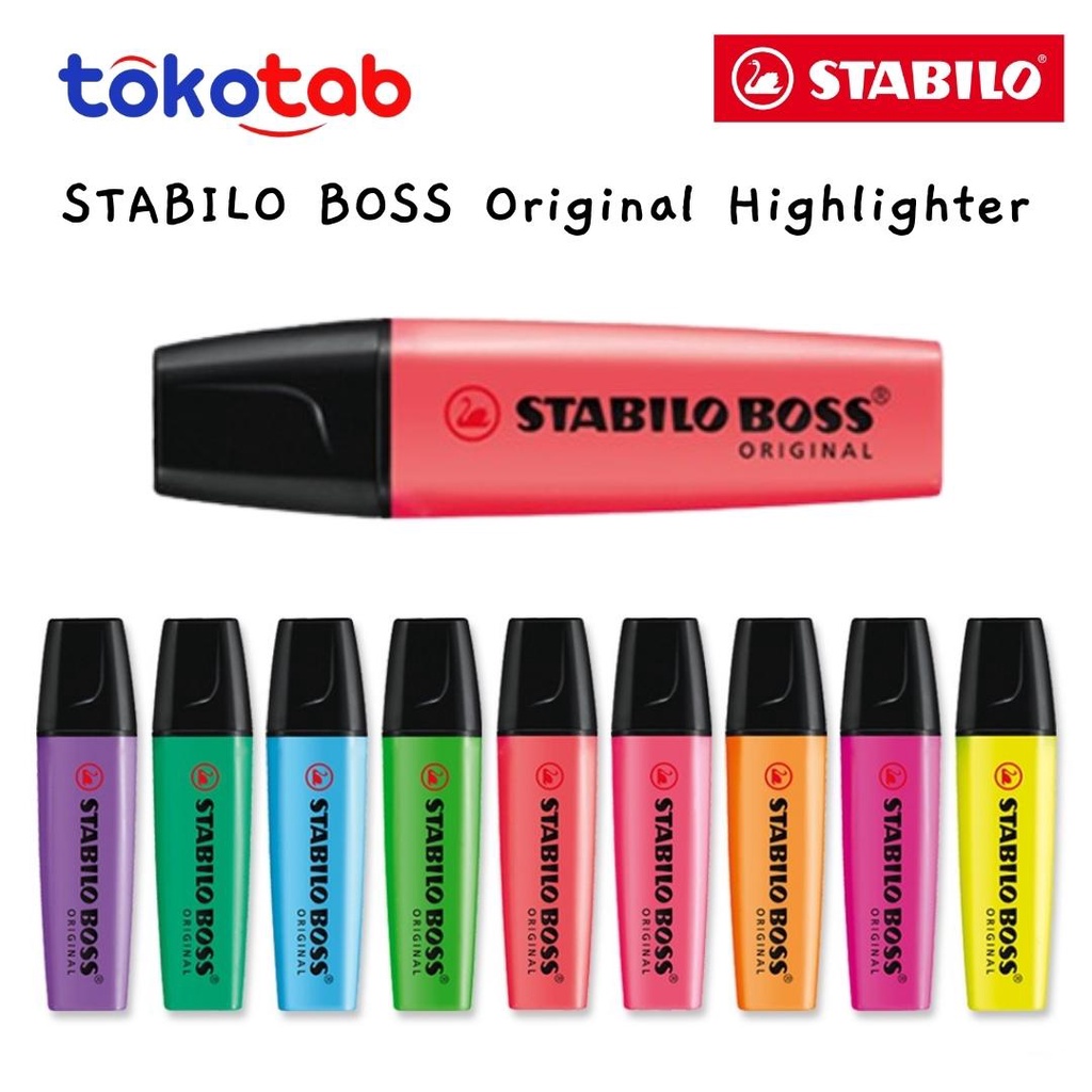 

Tokotab - Highlighter STABILO BOSS Aneka Warna Standard