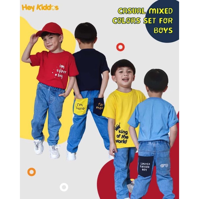 BAJU SETELAN ANAK LAKI LAKI | SETELAN KASUAL ANAK LAKI LAKI | PAKAIAN SANTAI ANAK