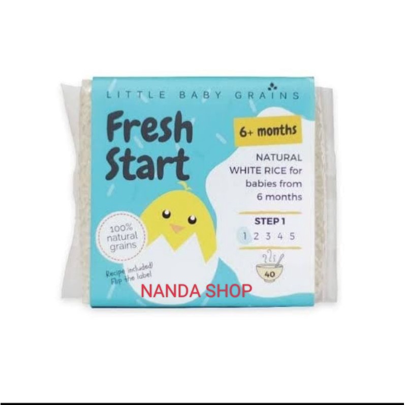

Natural white rice for babies 520gr