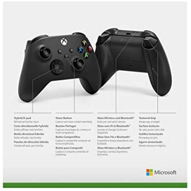 Xbox Series X/S Wireless Controller –Carbon Black