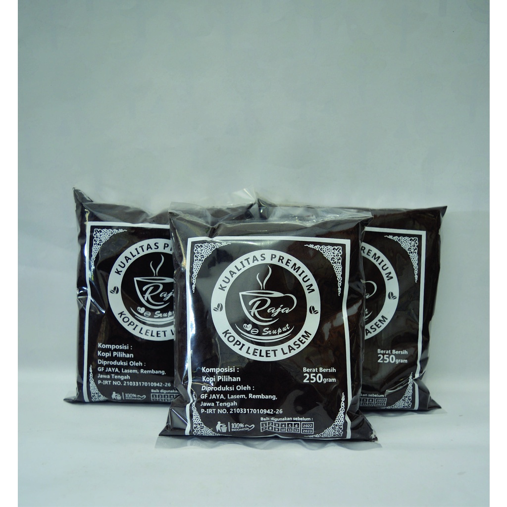 

Kopi Lelet Khas Lasem (Cap Raja Sruput) 250 Gram