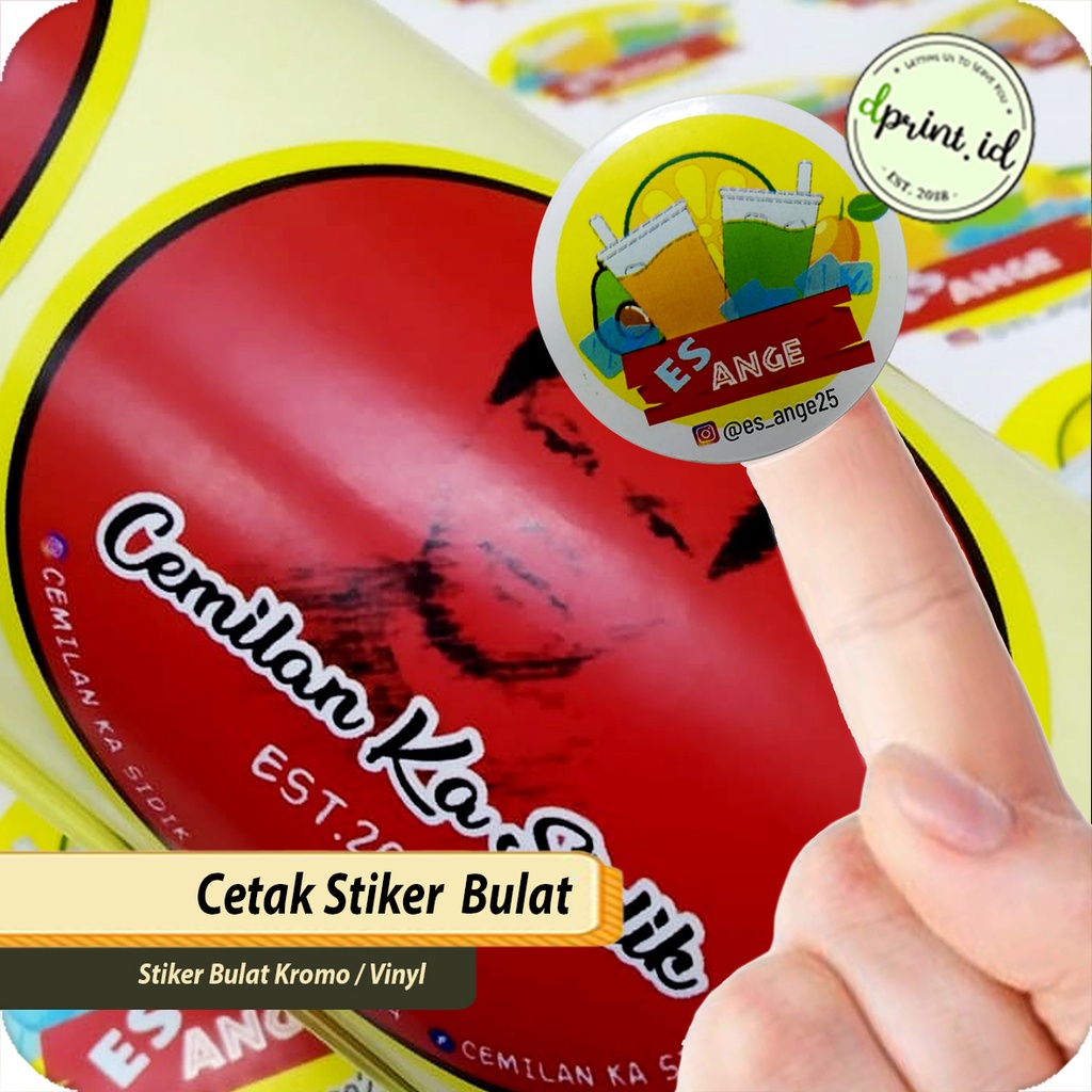 

Stiker Cut Bulat Cromo 5 6 7 8 9 10 CM