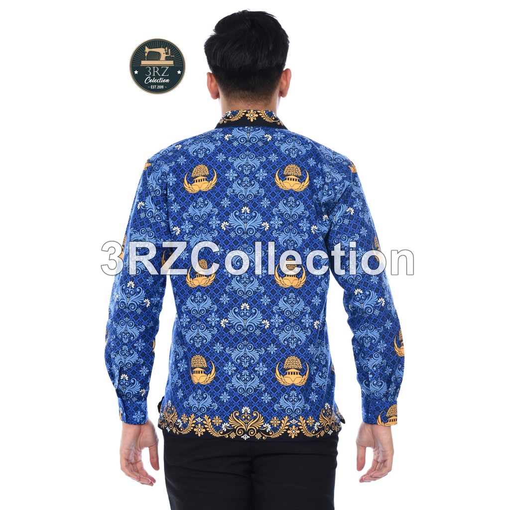 Seragam Korpri Baju Korpri Pria Kemeja Batik Korpri Bahan Korpri Terbaru