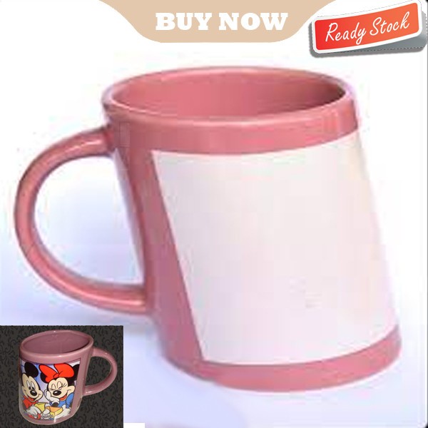 Mug MIRING Custom Warna bisa di design sendiri Process 1hr