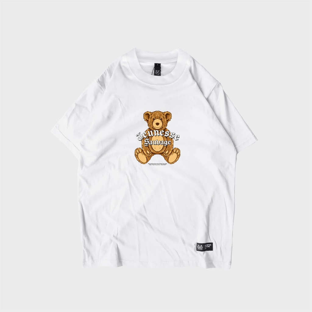 TSHIRT - PLAINBEAR [ WHITE ]