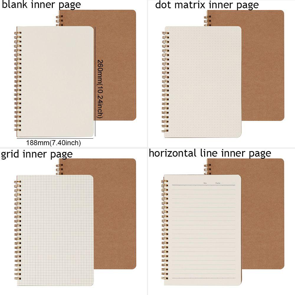 Suyo Kraft Paper Notebook Portable Notepad Diarybook Alas Tulisan B5