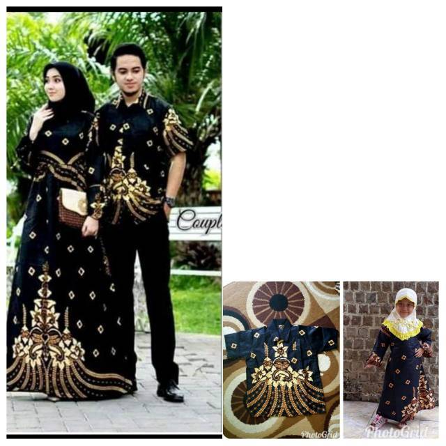 Bisa JUMBO. Couple family seragam keluarga long dress