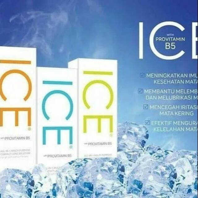 Cairan Softlens 60ML ICE WITH PROVITAMIN B5 60 ml