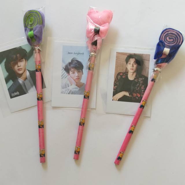 

Pensil Karakter Lucu Free Foto Polaroid Idol K-Pop