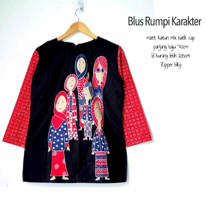 Blus Rumpi Karakter Bu Tedjo