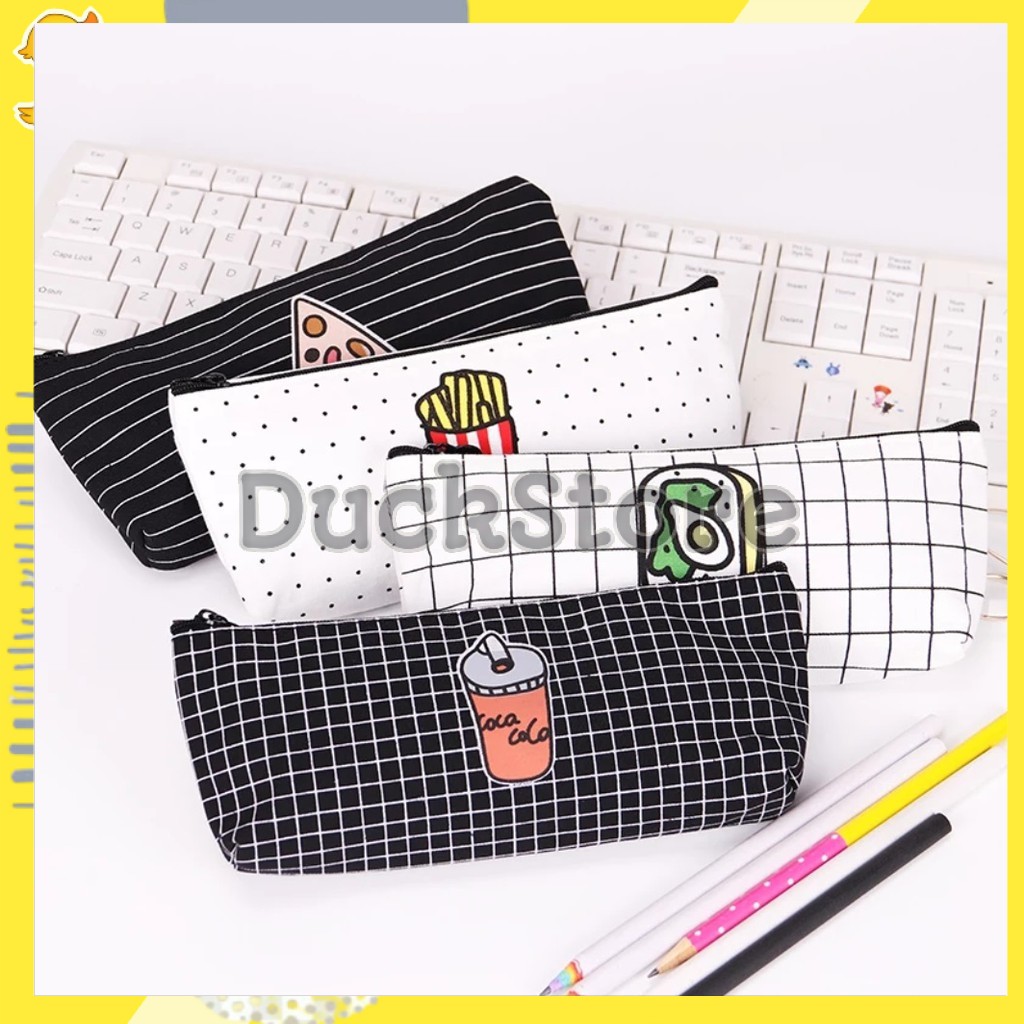 

Tepak Alat Tulis Lucu / Tempat Alat Tulis Murah / Tempat Pensil Food Pattern / Tempat Kosmetik