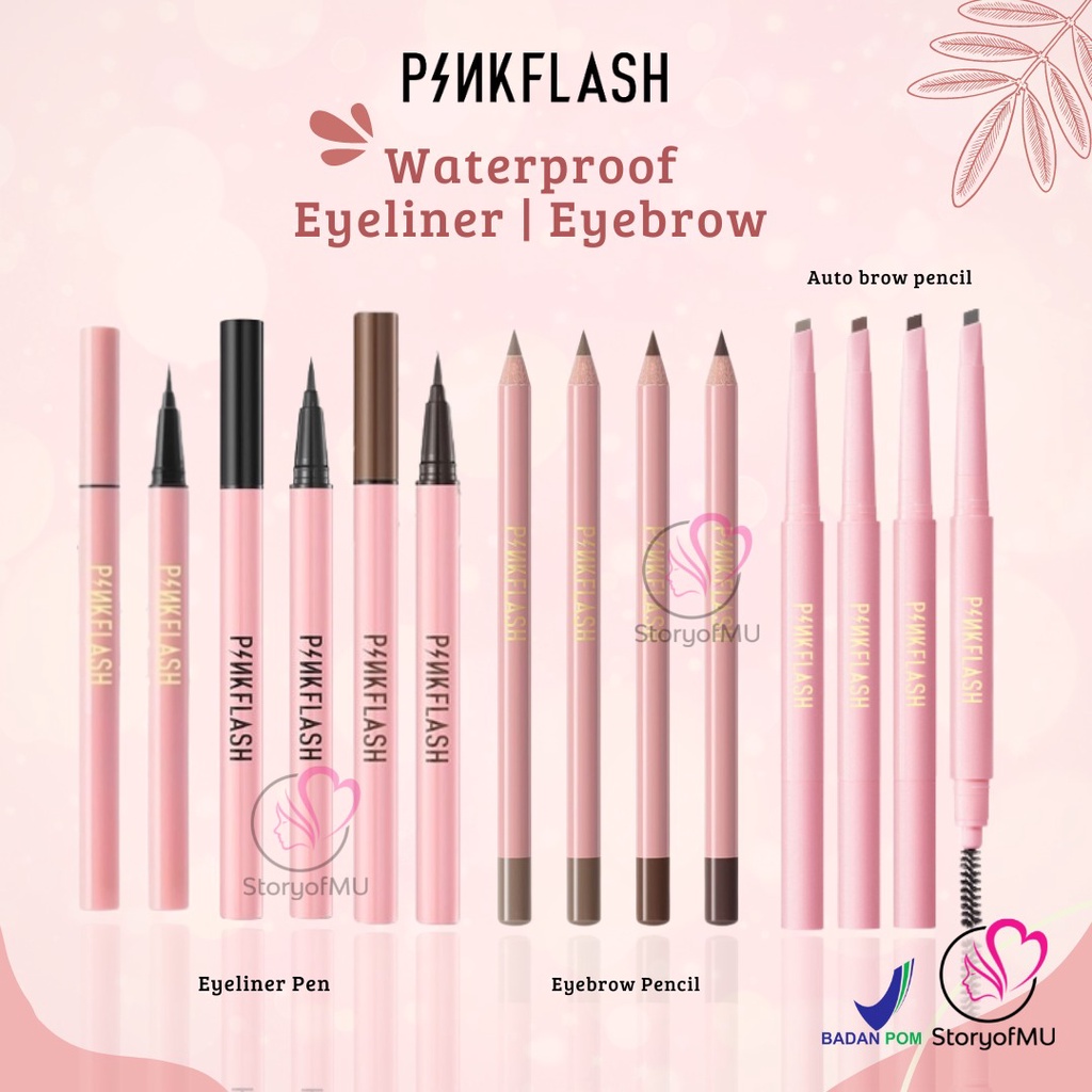 Jual PINKFLASH PFE01 Waterproof Easy Eyeliner B01 Black Brown B02