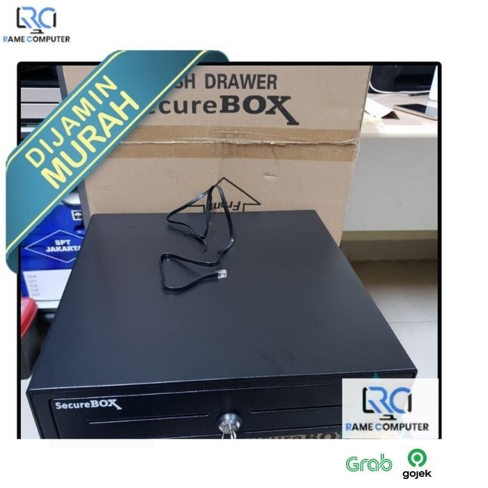 Cash Drawer Secure Box RJ-11