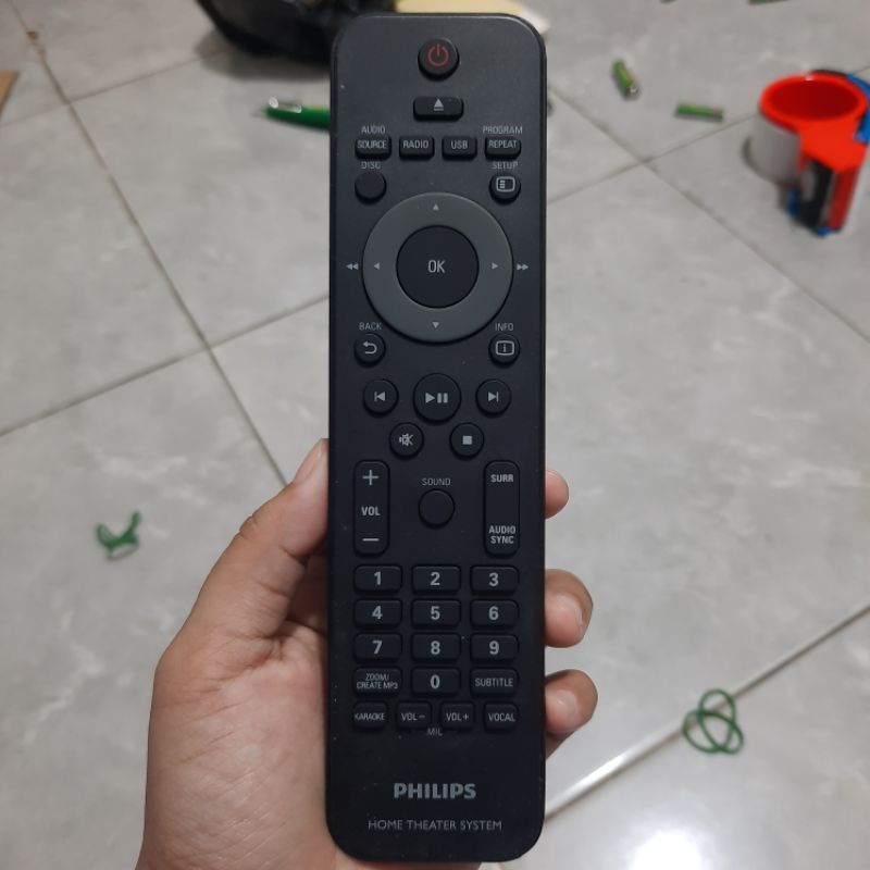 REMOTE REMOT HOME THEATER PHILIPS KODE 01 ORIGINAL ASLI