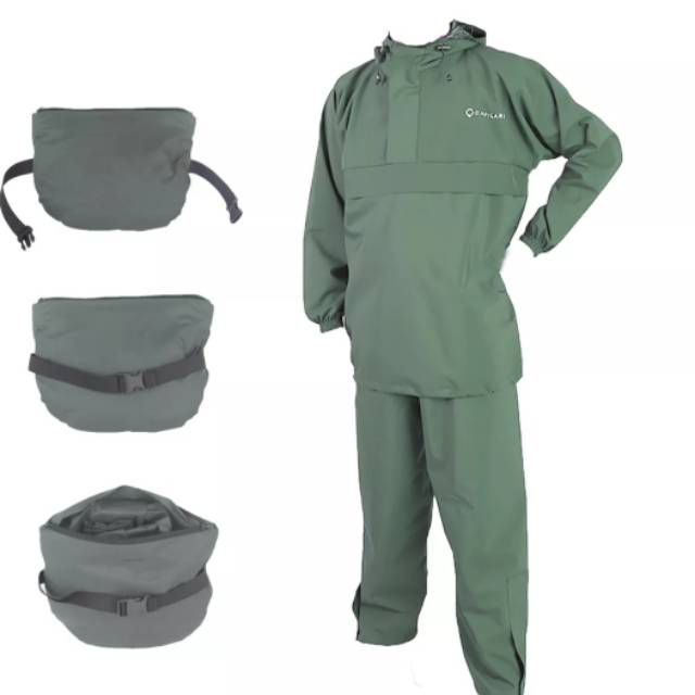 @LABERSA_OLSHOP@Jas Hujan Capilari/Raincoat Kantung Kangguru WR 100