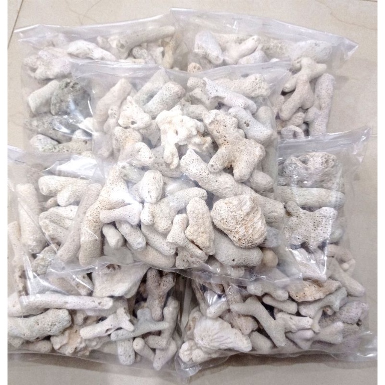 Promo murah Media filter kolam aquarium Karang Jahe 1kg