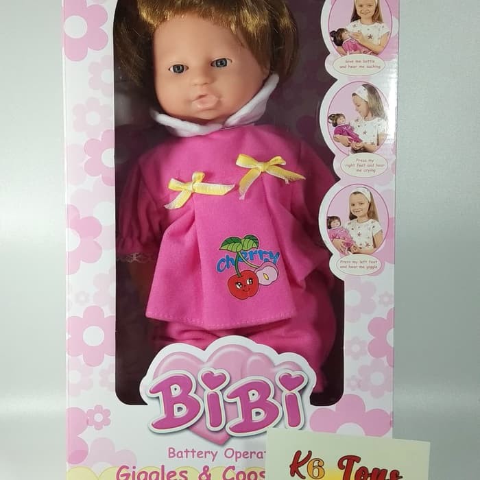 Mainan Boneka BIBI Giggles & Coos Baby