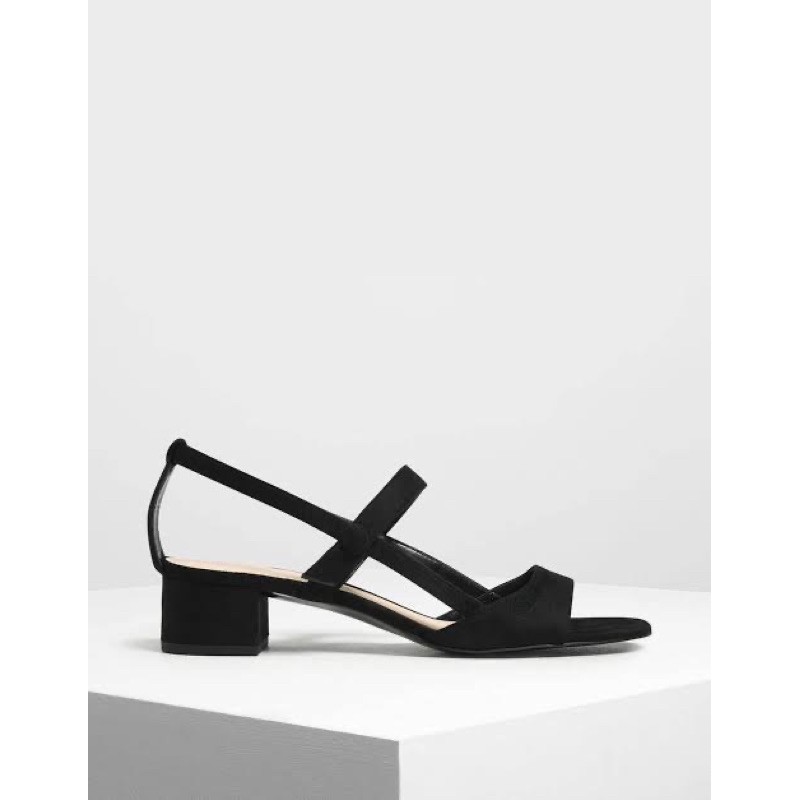 Charles and Keith black shoes