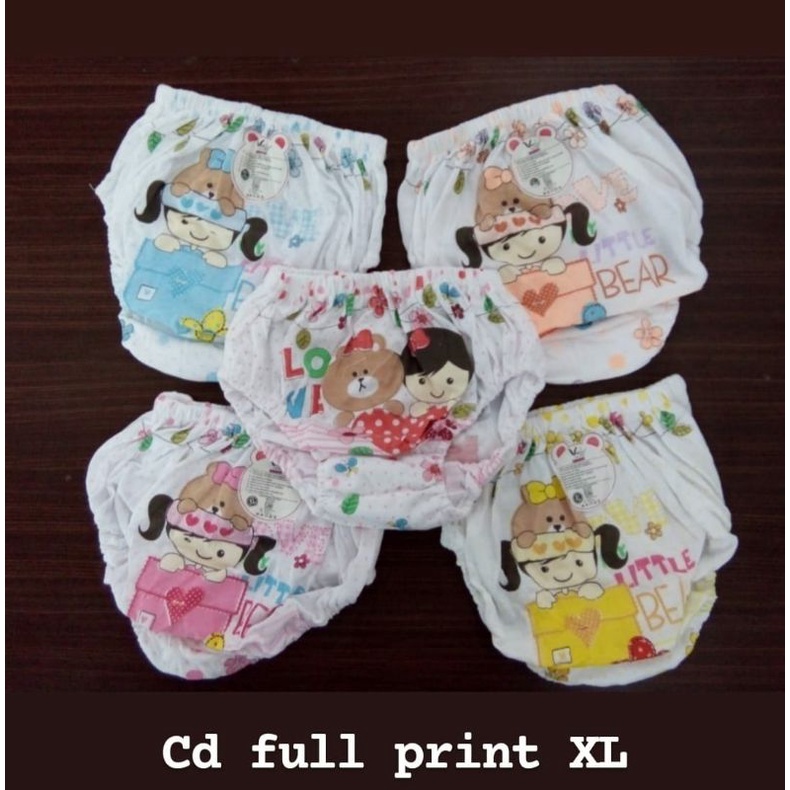 Celana Dalam Vonly Girls isi 6 Pcs