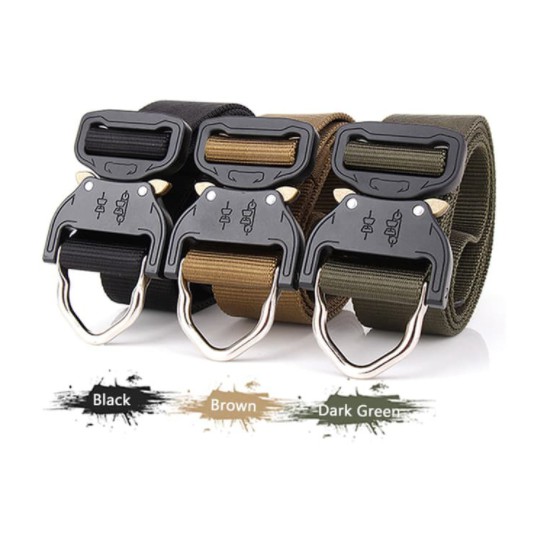 IKAT PINGGANG NYLON TACTICAL PRIA / IKAT PINGGANG CANVAS / BELT BAHAN NYLON - MC-NKX-40