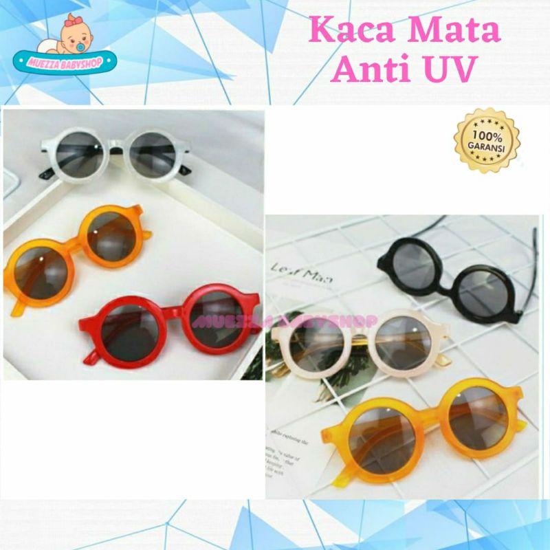 Kacamata Anak 1-8 tahun Hitam Anti UV
