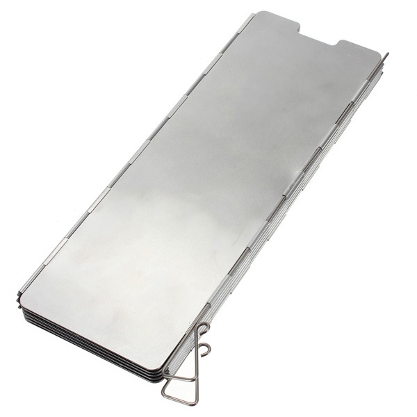 Plat Penahan Angin Kompor Portable - Windshield Anti Badai - Outdoor Camping Stove