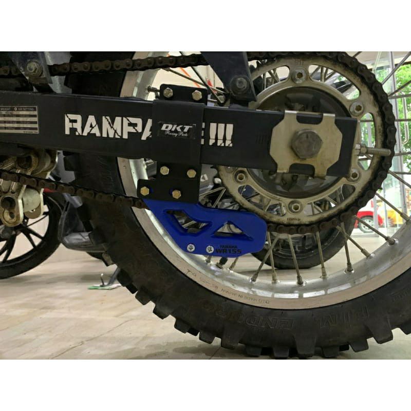 Tensioner Rantai WR 155 Bahan Aluminium Plus Breket Besi | Variasi Gear WR155