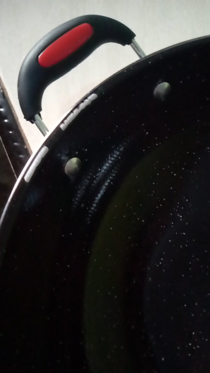 Wajan Enamel 32cm Dan 34cm Anti Lengket Anti Gores