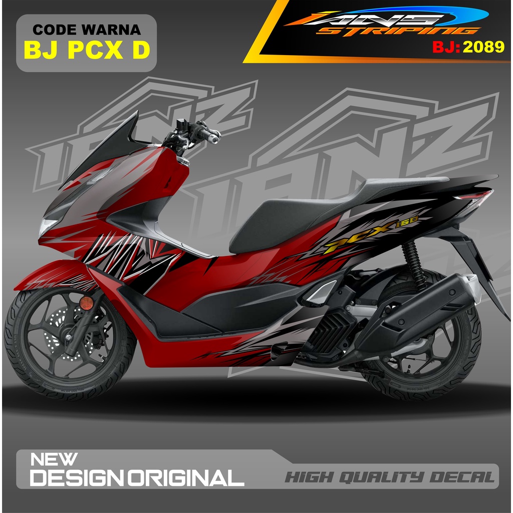 DECAL STIKER FULL BODY PCX 150 / DECAL STICKER MOTOR HONDA PCX 160 / STIKER FULL BODY PCX HIGH QUALITY / STIKER MOTOR