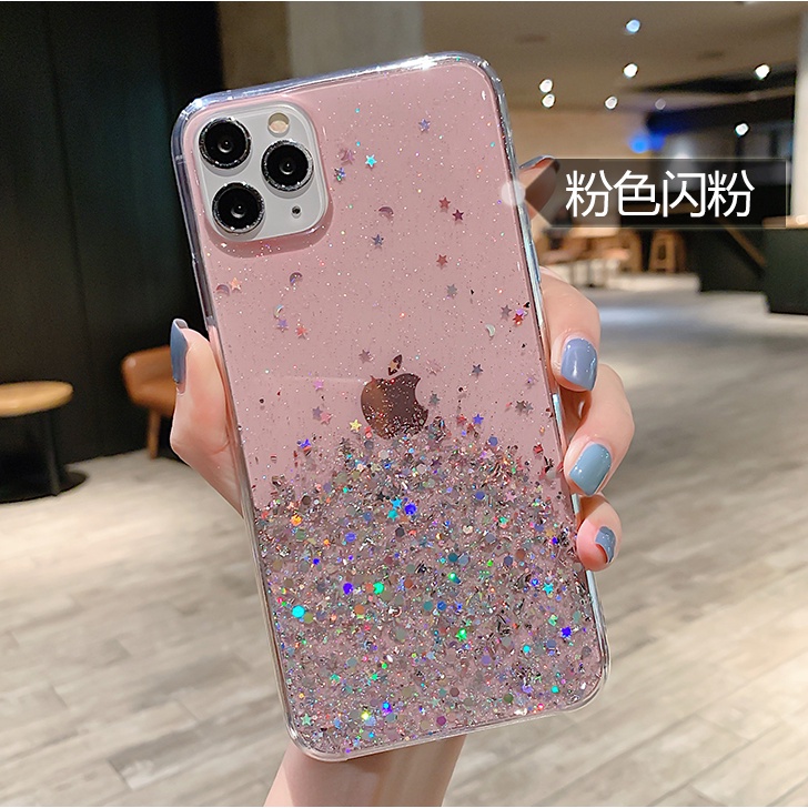 Case Samsung A53 A33 A03 Core A52s A03s A22 A72 A52 A32 A02s A13 A12 A21s A11 A71 A51 A10s A50 A30s A50s  A20 A30 A10 A8 A20s A02 M32 M11 M10 Epoxy Glitter soft Phone Case-3