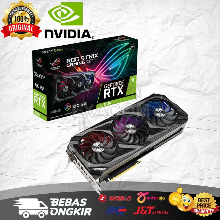 VGA ASUS ROG Strix RTX 3080 Gaming OC 12GB GDDR6X