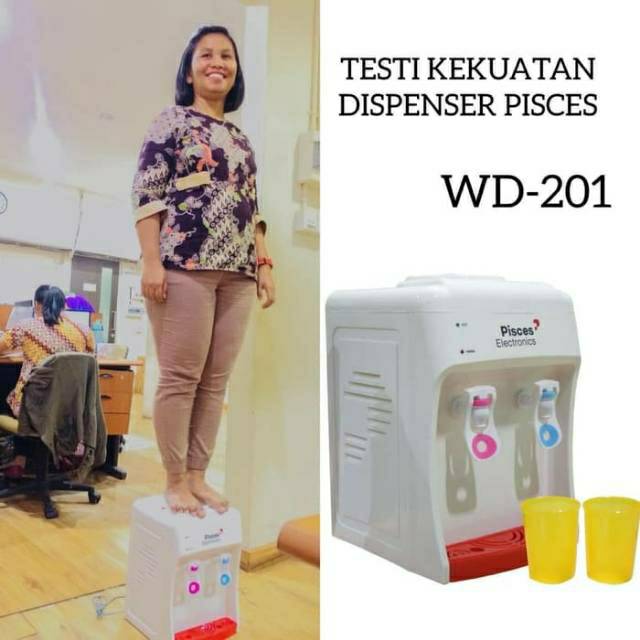 Pisces Dispenser Murah Hot Normal WD201