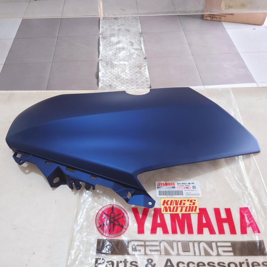 BODY COWLING COVER LAMPU DEPAN XMAX X-MAX BIRU DOFF TERANG KIRI B74-P8