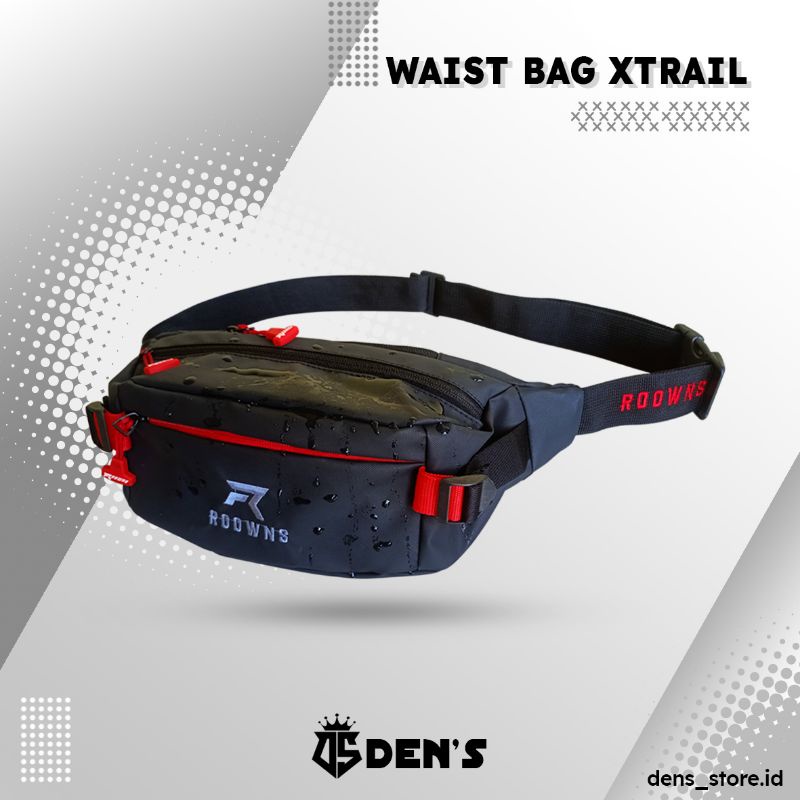 Tas Waistbag Pria Waterproof Premium Roowns Xtrail