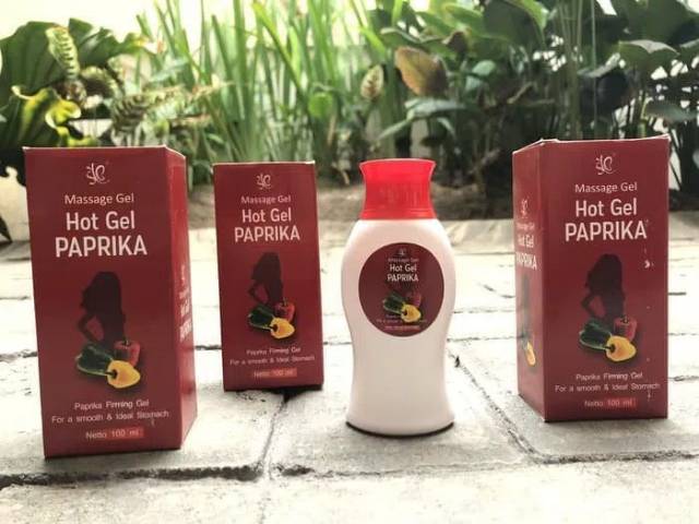 MASSAGE GEL HOT GEL PAPRIKA BY SYB ORIGINAL