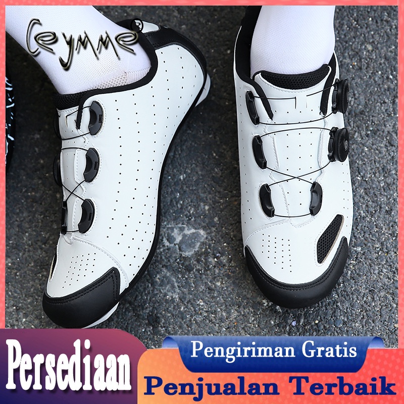 【Tersedia】 Sepatu Sepeda road bike Sepatu Sepeda Pria sepatu sepeda mtb  Cleat Shoes Balap Profesion