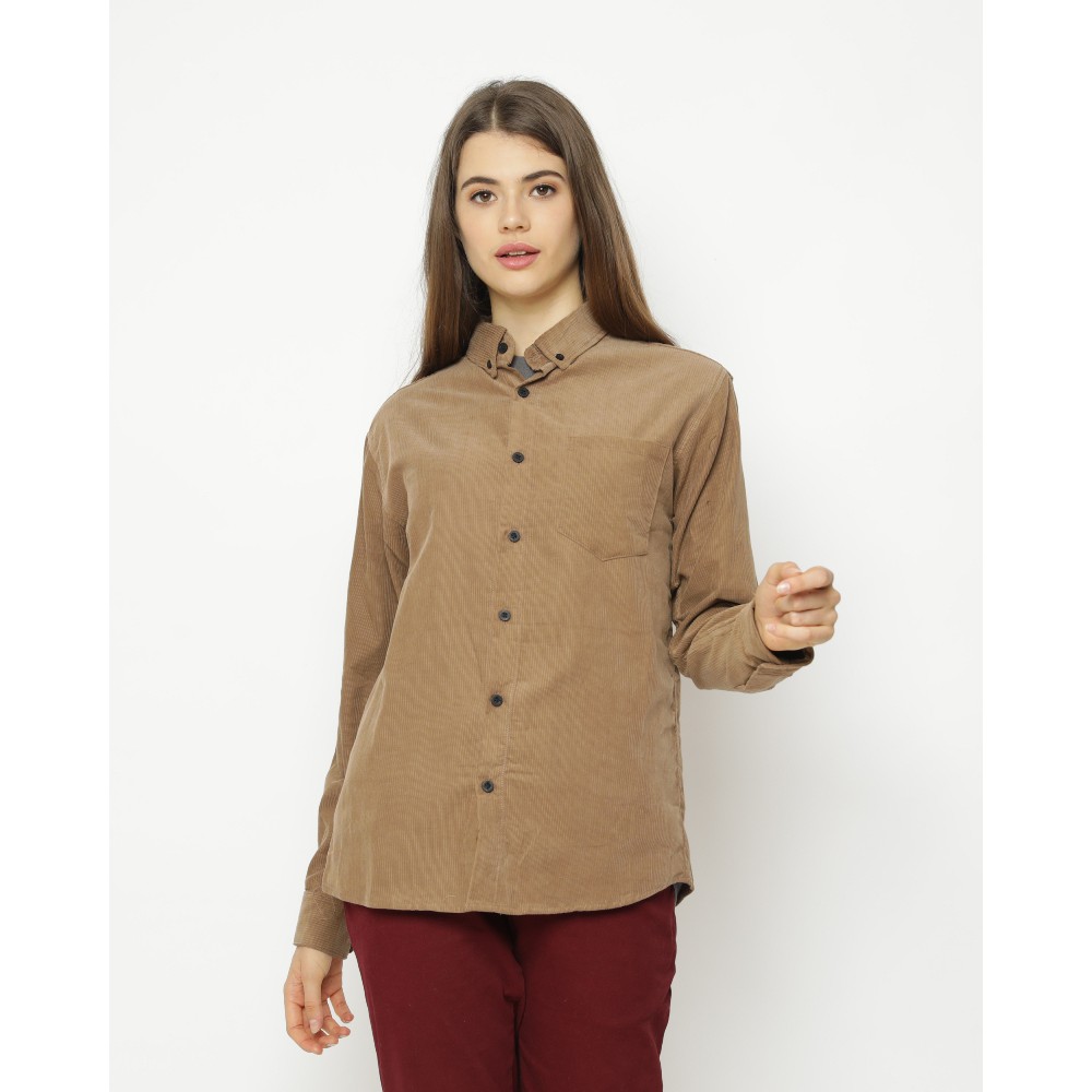 

Erigo Corduroi Shirt Munyai Brown