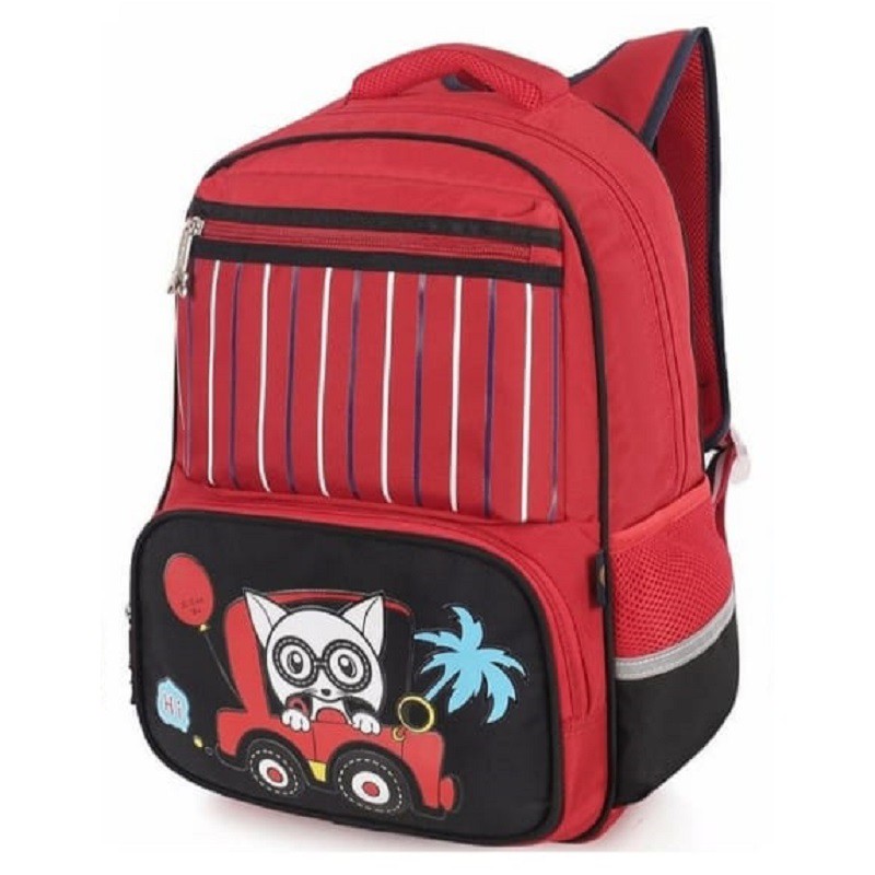 TAS RANSEL ANAK PEREMPUAN MOTIF  BURUNG HANTU / TAS RANSEL ANAK / TAS RANSEL MURAH