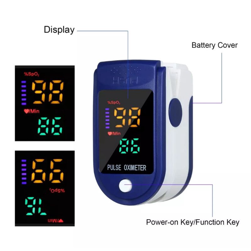 OXIMETER FINGERTIP LED 4 WARNA LK87