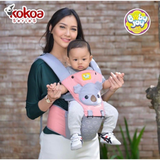 Baby Joy Hipseat Kokoa Series / Gendongan Bayi Depan BJG-3029 - JB