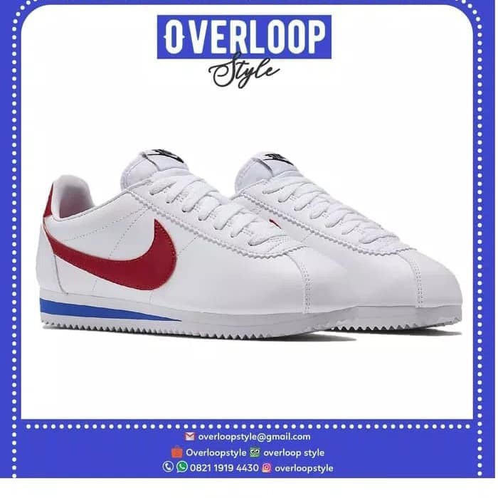 Sepatu Nike Classic Cortez Leather Original Product