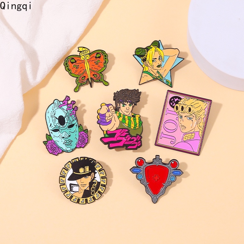 Bros Pin Enamel Desain Kartun Anime Bahan Metal Untuk Pria Dan Wanita