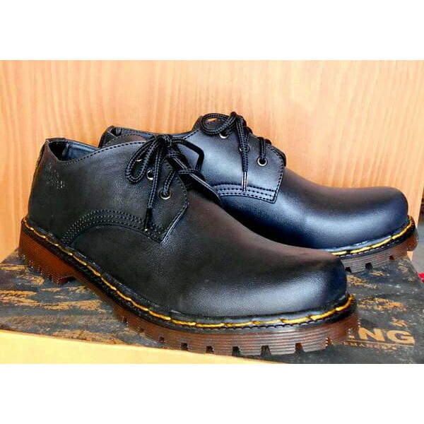 Sepatu Kulit Asli Dr. Martens Docmart Low Boots Pria Wanita - 100% Original Genuine Leather