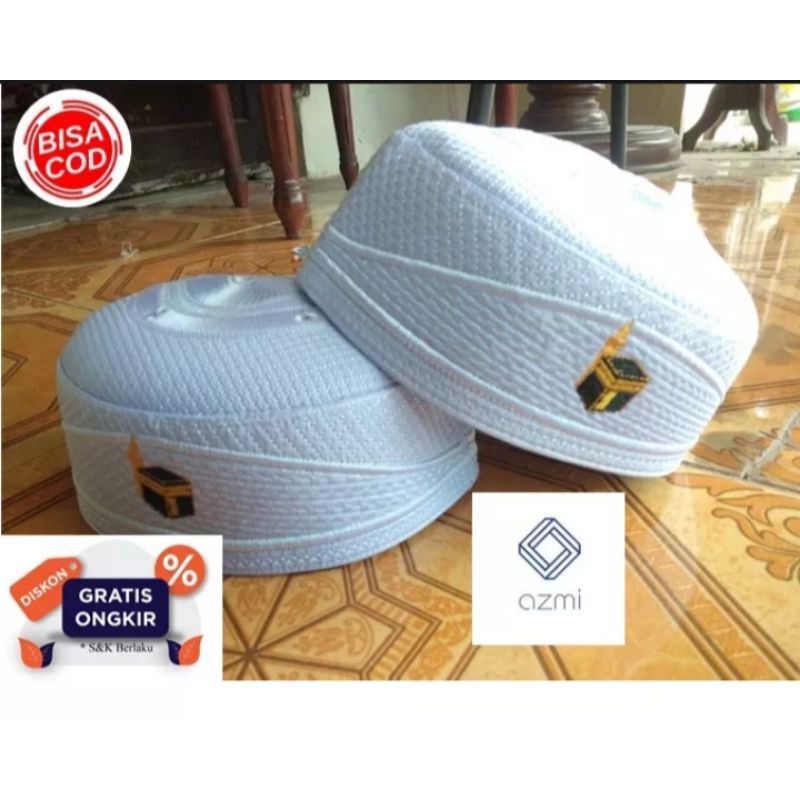 peci/kopiah trompah malaysia logo Ka'bah termurah