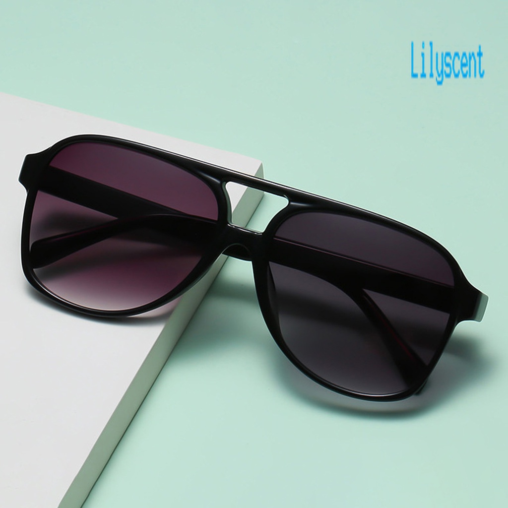 Lily AORON Kacamata Hitam Frame PC Lensa Polarized Anti UV Untuk Pria / Wanita