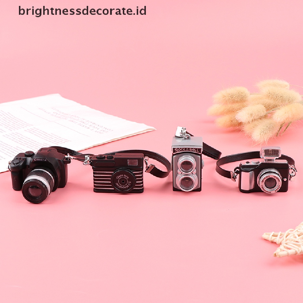 1 Pc Miniatur Kamera Digital SLR Untuk Dekorasi Rumah Boneka