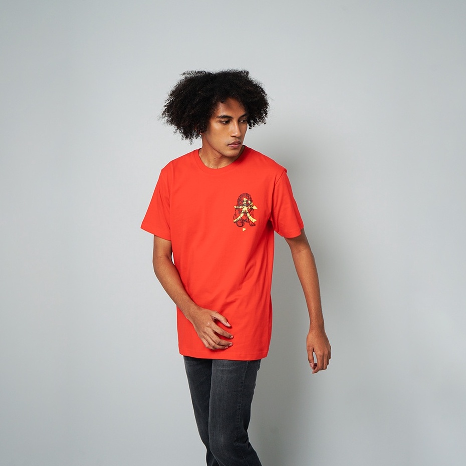 LGS Street - Guardian - Kaos - Streetwear - Merah - Unisex - ST.30.H035.012