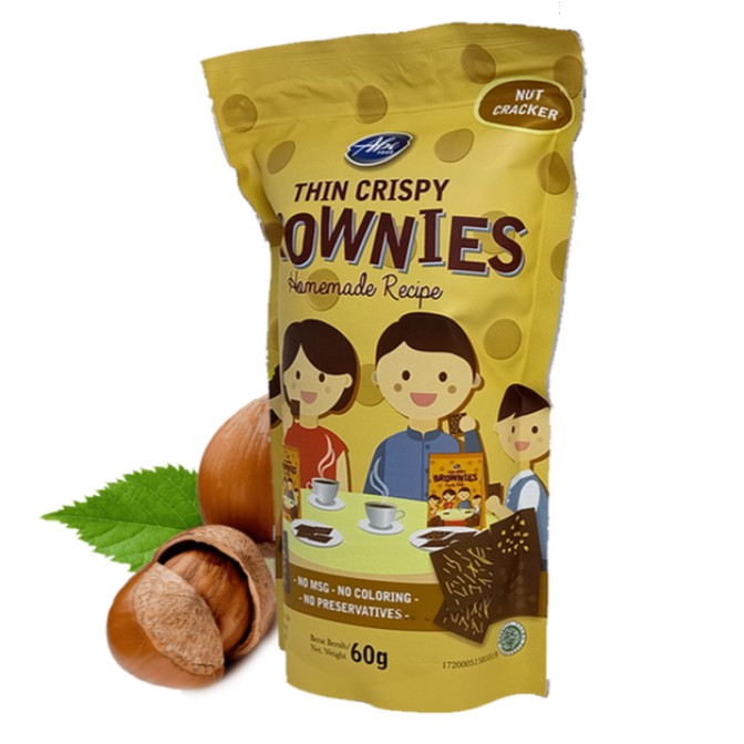 

Abe Food Thin Crispy Brownies Nut Cracker 60 gr